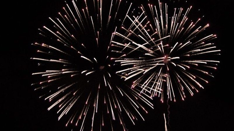 fireworks at douneside