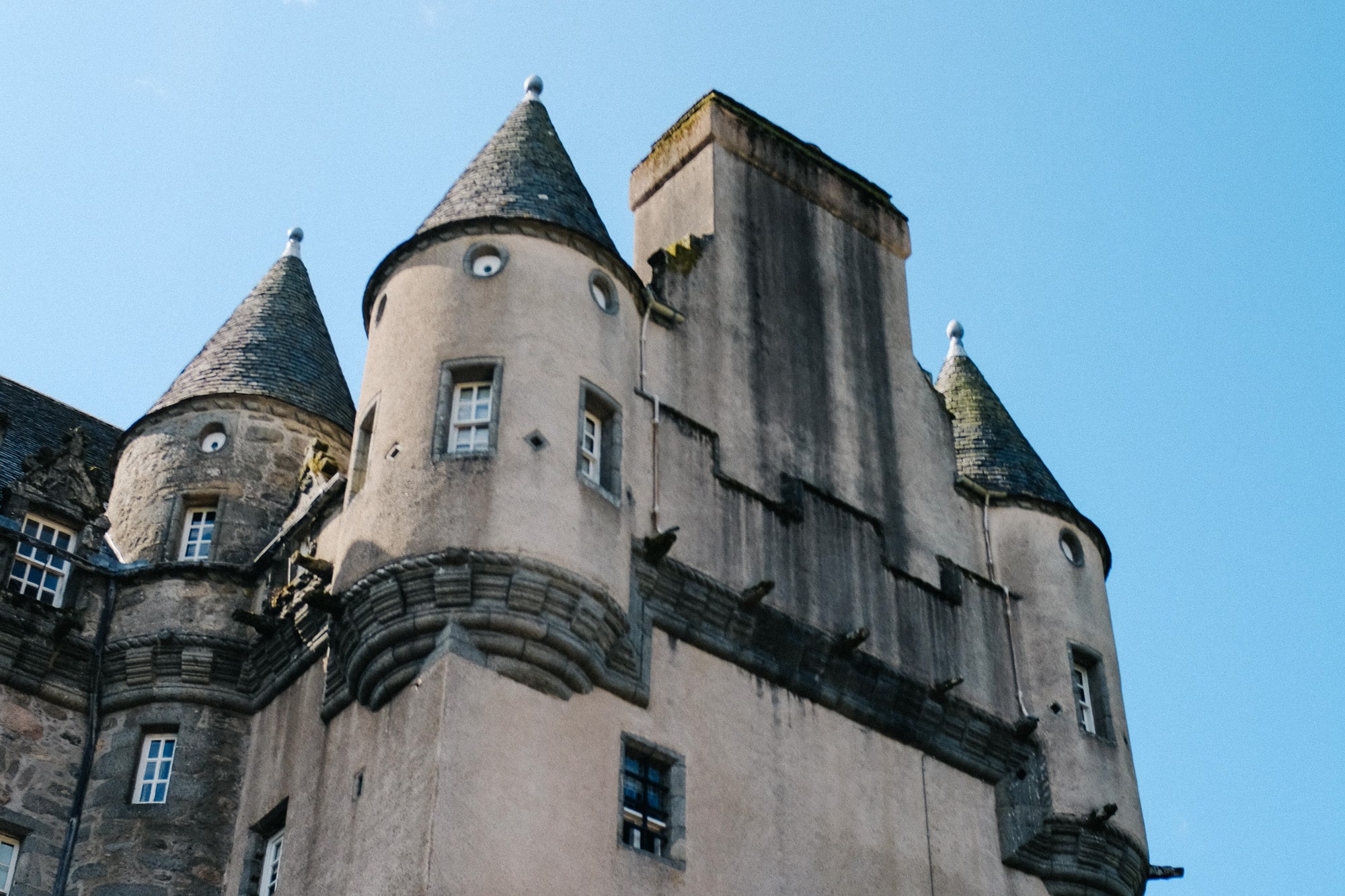 Castle Fraser, one of Scotland's finest tower houses in Aberdeenshire