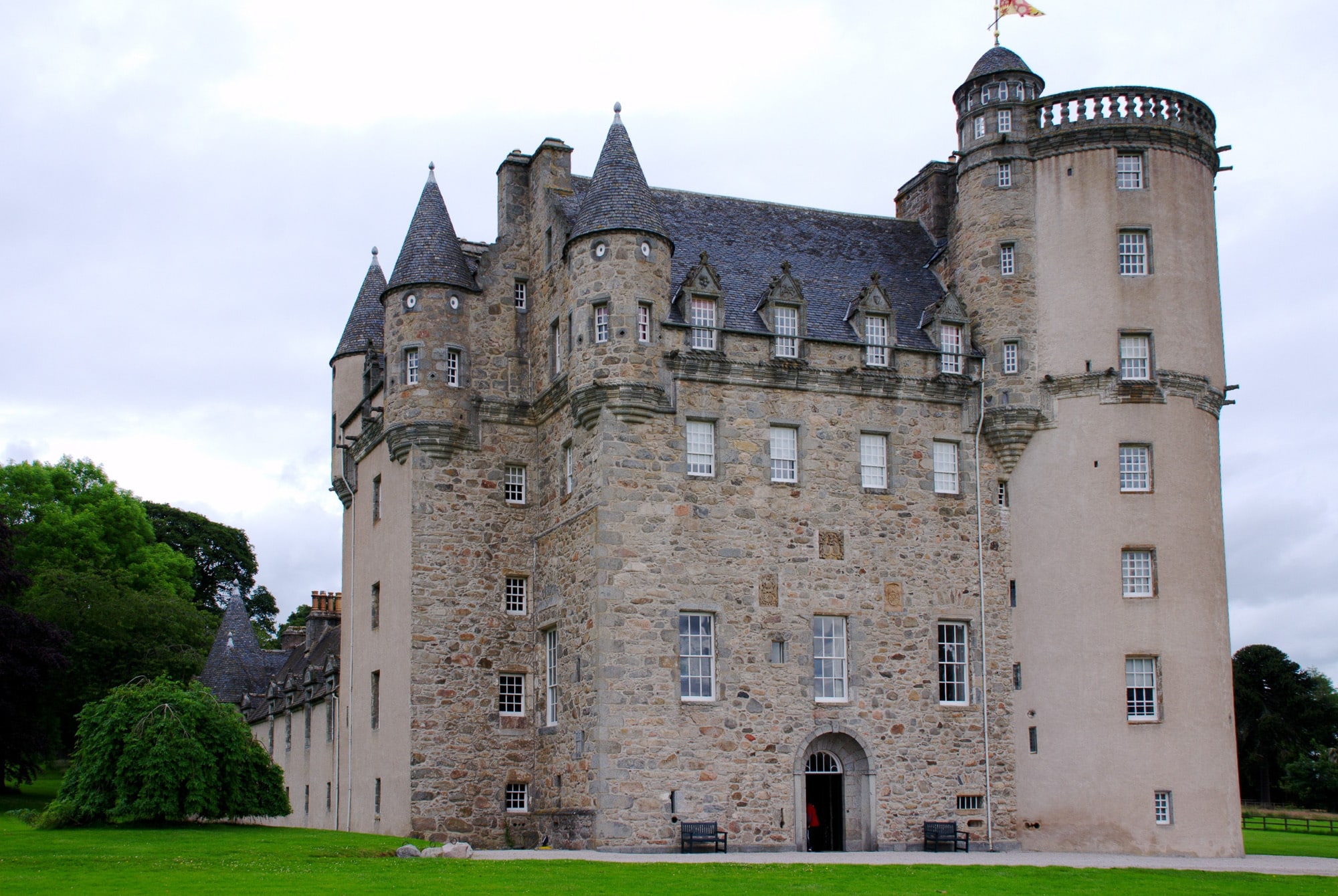 Castle Fraser In Aberdeenshire