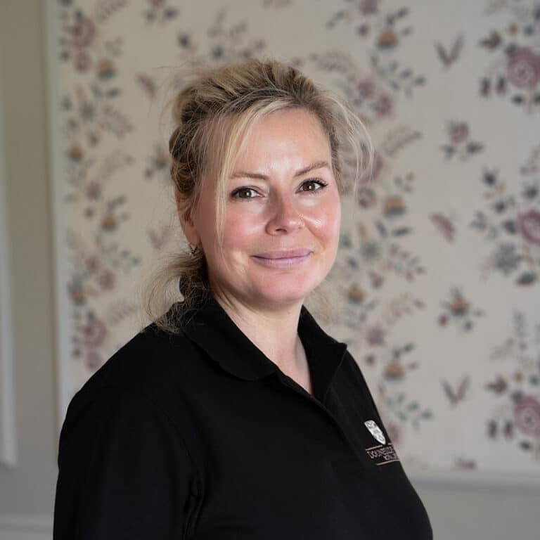 Portrait of Carolanne, Guest Operations Manager at Douneside House